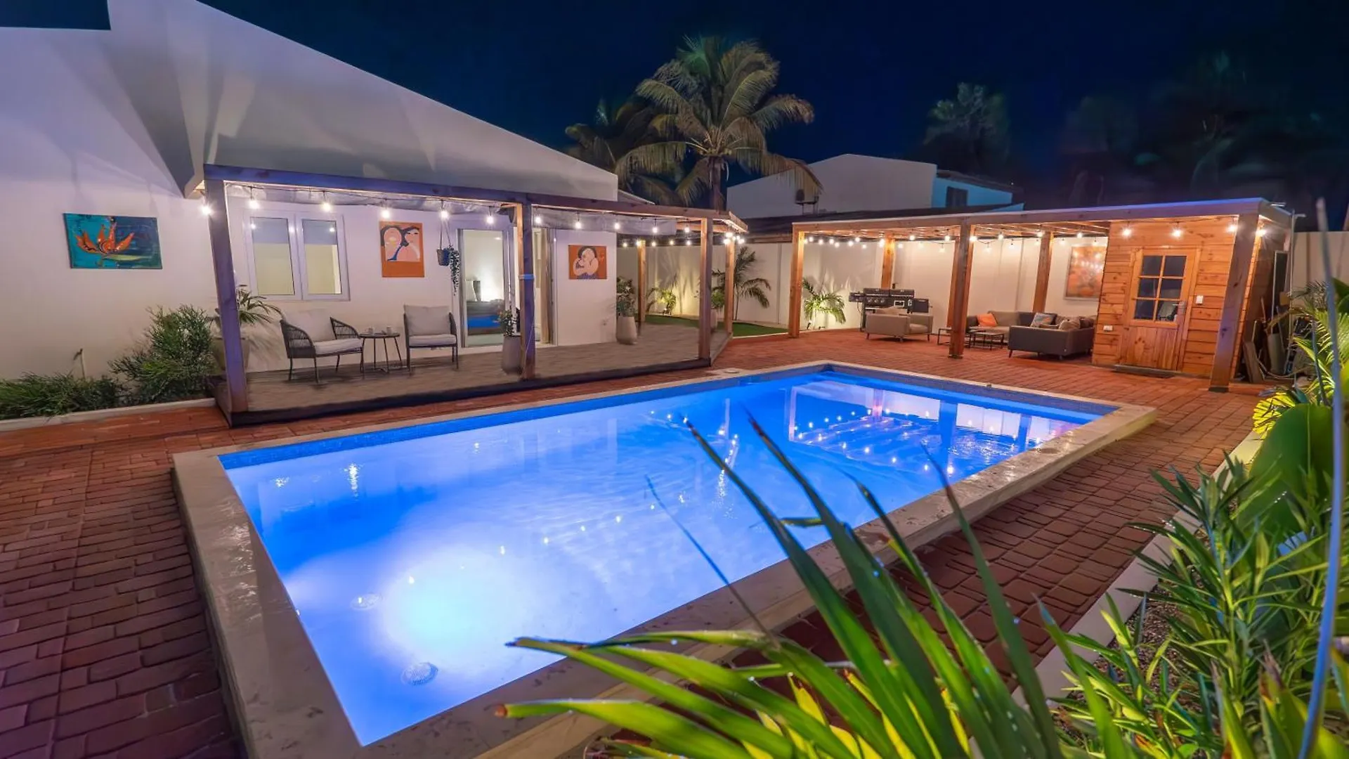 Sunny Eagle Beach Villa - 3 Min. From Beach Палм Бич